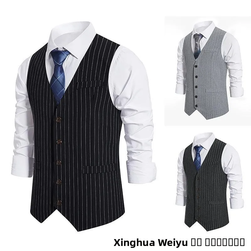 Мужской повседневный жилет на одной пуговице в полоску, Wi Jaet, европейский размер, Gatesbie Sle, модная этническая одежда, весна 2026
Мужской повседневный жилет на одной пуговице в полоску, Wi Jaet, европейский размер, Gatesbie Sle, модная этническая одежда, весна 2026