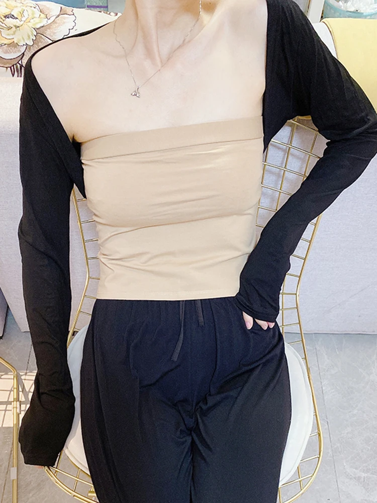 Ультратонкий модальный кардиган с защитой от солнца, длинными рукавами, V-образным вырезом, приталенный, женский, модный, весна 2023, однотонный
Ультратонкий модальный кардиган с защитой от солнца, длинными рукавами, V-образным вырезом, приталенный, женский, модный, весна 2023, однотонный