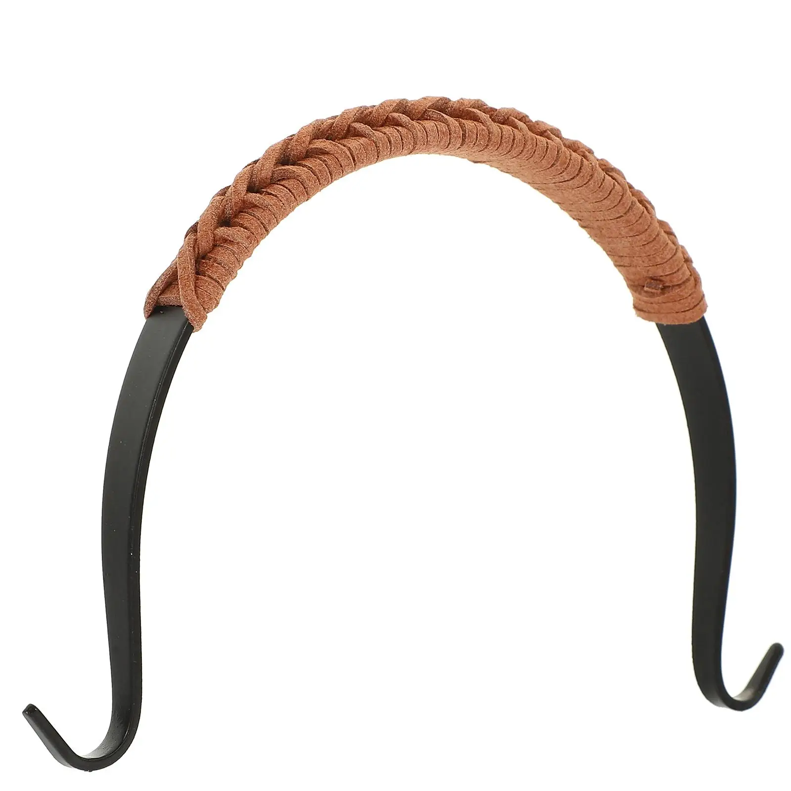 Teapot Handle 11CM Woven Fleece Iron Ergonomic Kettle Grip Retro Daily Use Wear Resistant Practical Replacement
Teapot Handle 11CM Woven Fleece Iron Ergonomic Kettle Grip Retro Daily Use Wear Resistant Practical Replacement