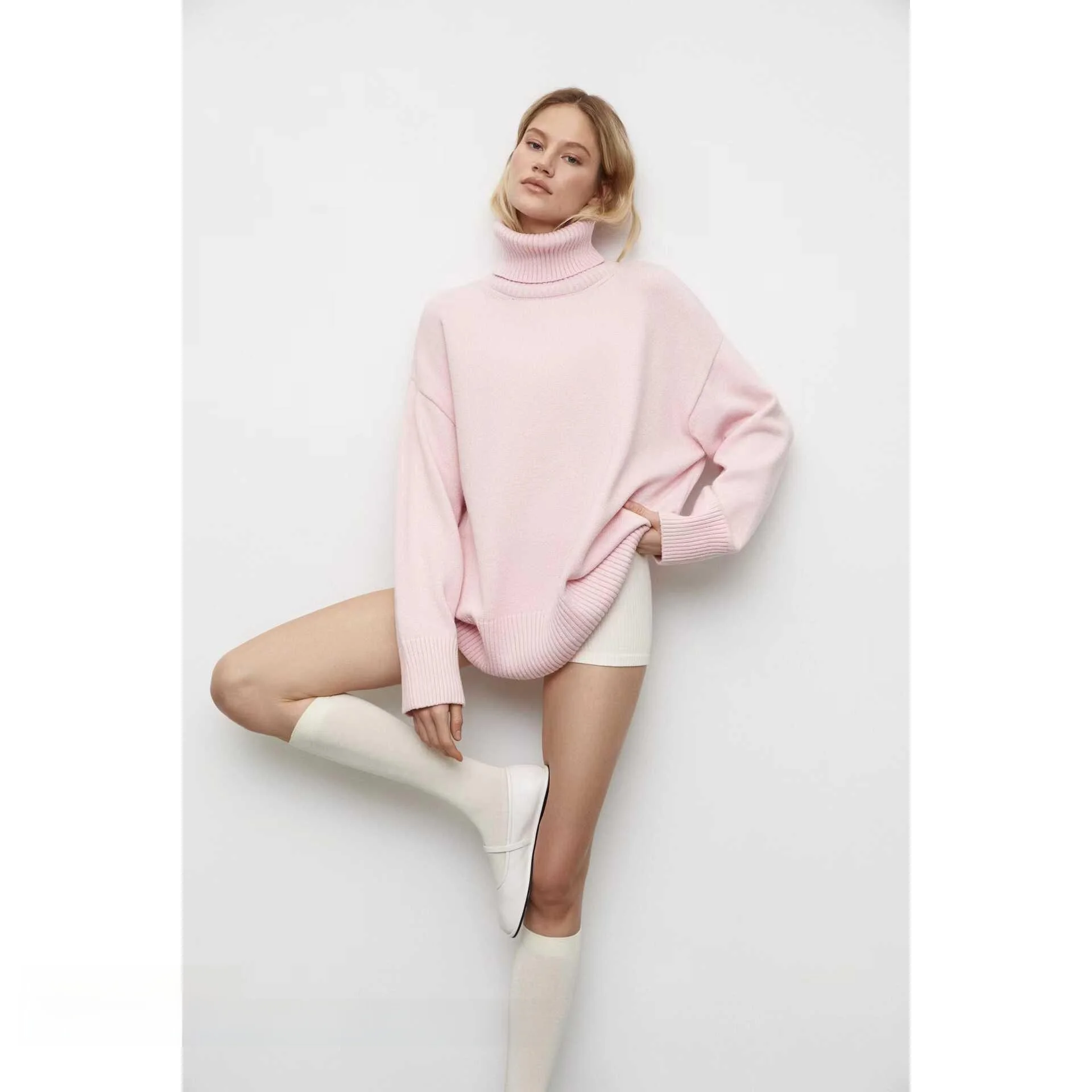 Loose High Need Knitted Sweater Pure Color Oversized Autumn Winter Warm Comfortable Women's Faion Commute Sle Long Sve
Loose High Need Knitted Sweater Pure Color Oversized Autumn Winter Warm Comfortable Women's Faion Commute Sle Long Sve