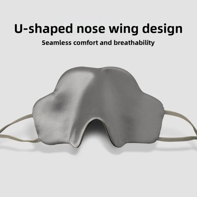 Solid Color Pure Silk Cloud Eye Mask Double Sided Silk Cotton Earhook Shading Breathable Sleep Eye Mask For Noon Nap
Solid Color Pure Silk Cloud Eye Mask Double Sided Silk Cotton Earhook Shading Breathable Sleep Eye Mask For Noon Nap