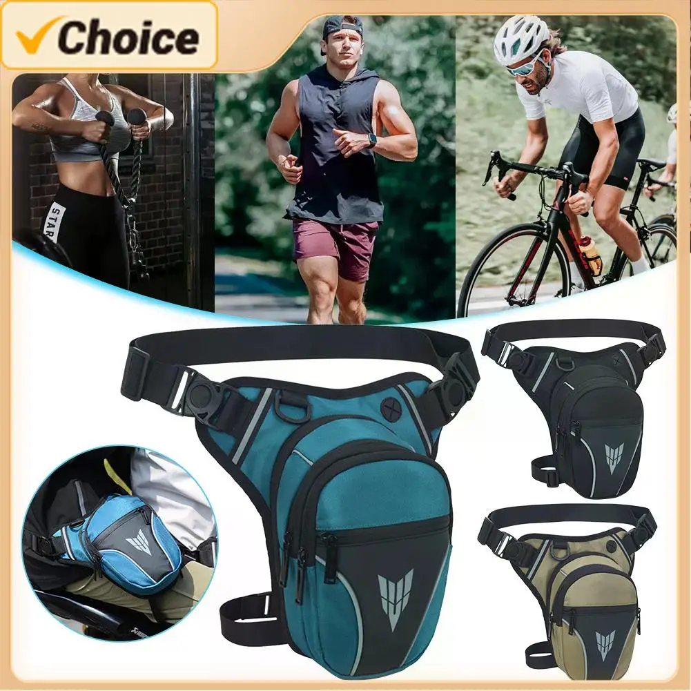 Men Motorcycle Leg Side Bag with Reflective Stripe Waterproof Motorbike Thigh Belt Bag Large Capacity Casual Sports Bag
Men Motorcycle Leg Side Bag with Reflective Stripe Waterproof Motorbike Thigh Belt Bag Large Capacity Casual Sports Bag