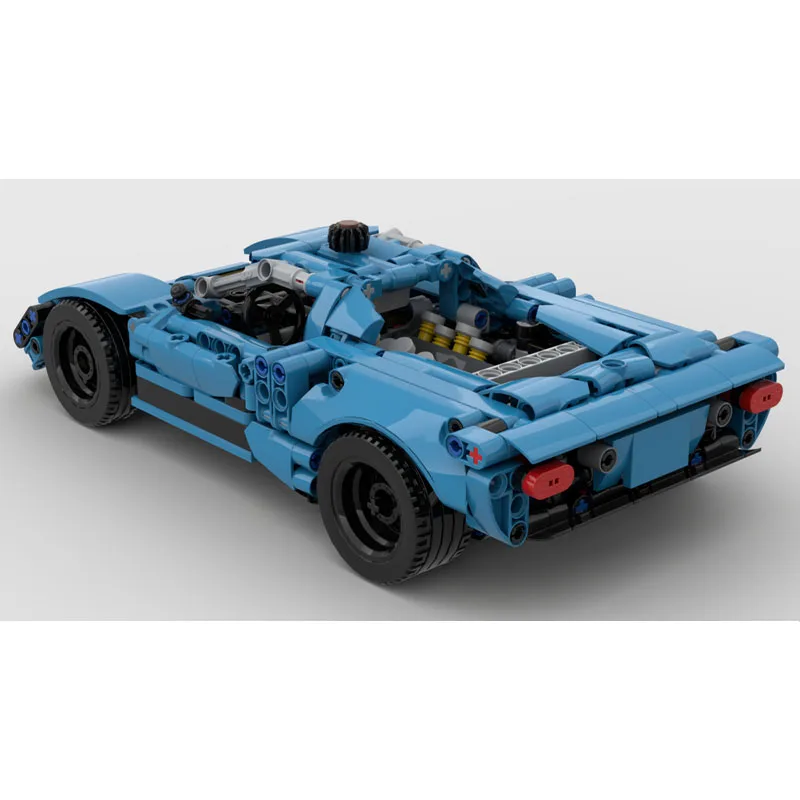 MOC-251881 New Classic Sports Iconic Supercar Racing Building Block Model 623 Parts MOC Boys Children's Birthday Toy Gift
MOC-251881 New Classic Sports Iconic Supercar Racing Building Block Model 623 Parts MOC Boys Children's Birthday Toy Gift