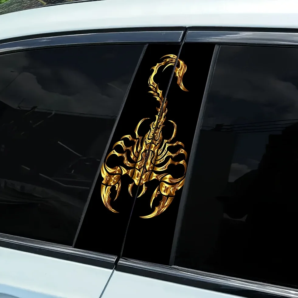2 Gold Scorpion Vinyl Decal Set - Self Adhesive, Scratch Resistant, Water Resistant, Designed for Single Use with Anime
2 Gold Scorpion Vinyl Decal Set - Self Adhesive, Scratch Resistant, Water Resistant, Designed for Single Use with Anime