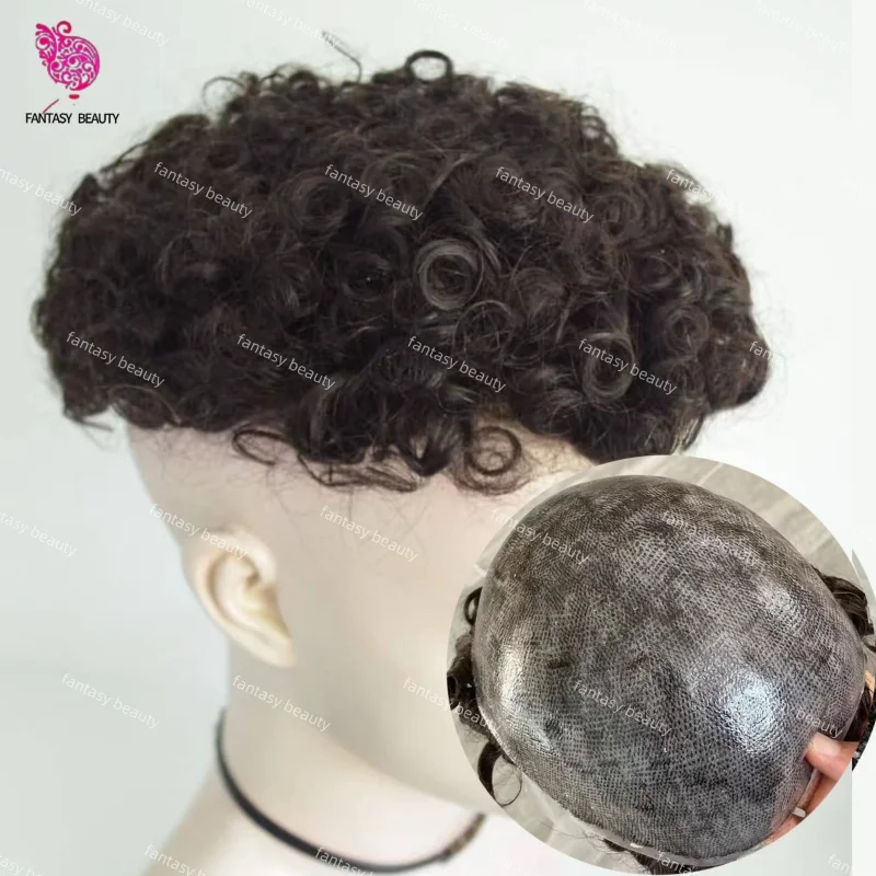 Мужской парик 18 мм, кудрявый, с полной подкладкой из полиуретана, для мужчин с облысением, цвет 1B10 # 1b80 Черно-серый 0.1мм Мужской парик-протез из натуральных человеческих волос, мягкий, для инъекционного наращивания
Мужской парик 18 мм, кудрявый, с полной подкладкой из полиуретана, для мужчин с облысением, цвет 1B10 # 1b80 Черно-серый 0.1мм Мужской парик-протез из натуральных человеческих волос, мягкий, для инъекционного наращивания