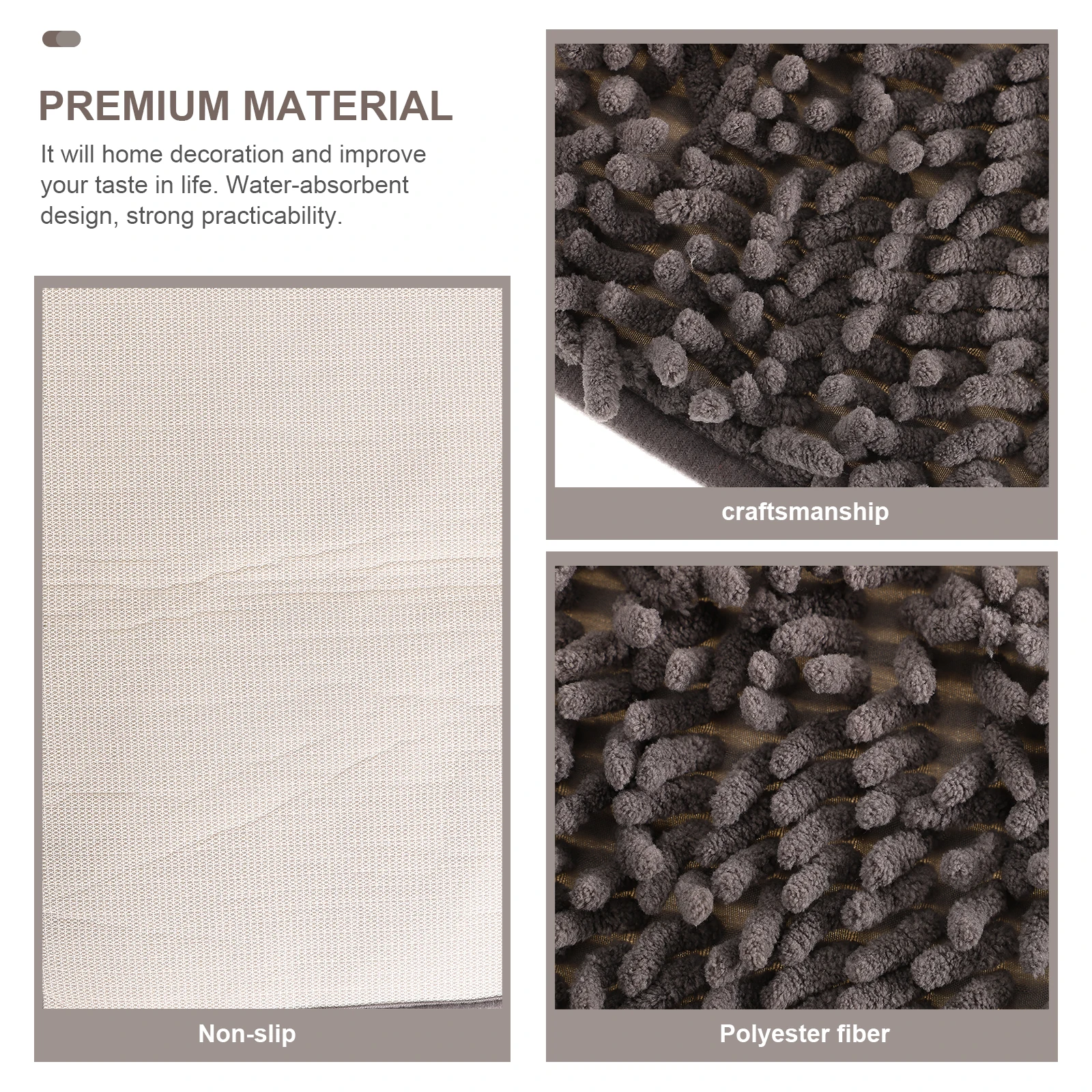 Chenille Floor Mat Polyester Living Room Cushion Home Bedroom Decorative Pad Entryway Door Mat Doormat
Chenille Floor Mat Polyester Living Room Cushion Home Bedroom Decorative Pad Entryway Door Mat Doormat