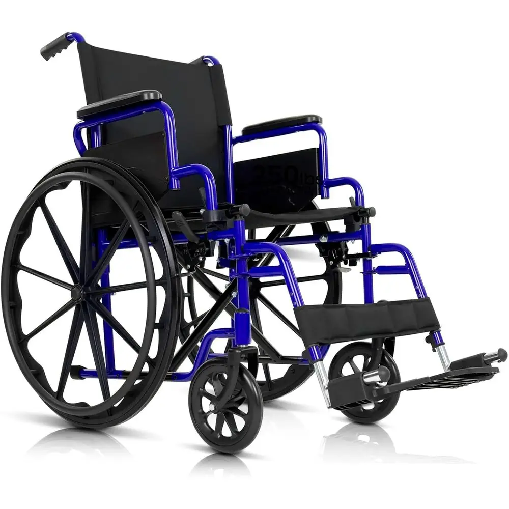 Portable Folding Wheelchair for Adults - Lightweight All-Terrain Mobility Aid Supporting Up to 300 lbs
Portable Folding Wheelchair for Adults - Lightweight All-Terrain Mobility Aid Supporting Up to 300 lbs