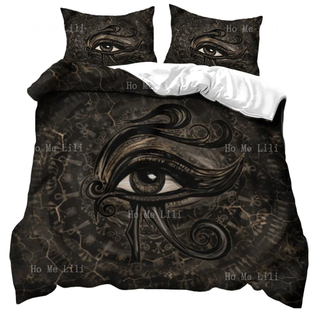 The Eye Of Horus Was An Ancient Egyptian Symbol Of Royal Protection And Health Duvet Three Piece Bedding Set
The Eye Of Horus Was An Ancient Egyptian Symbol Of Royal Protection And Health Duvet Three Piece Bedding Set