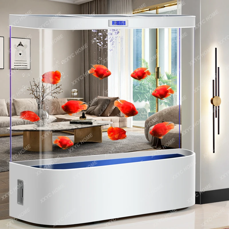 Household Living Room Floor Medium Fish Tank Ecological Circulation Filter Change Water Integrated Aquarium
Household Living Room Floor Medium Fish Tank Ecological Circulation Filter Change Water Integrated Aquarium