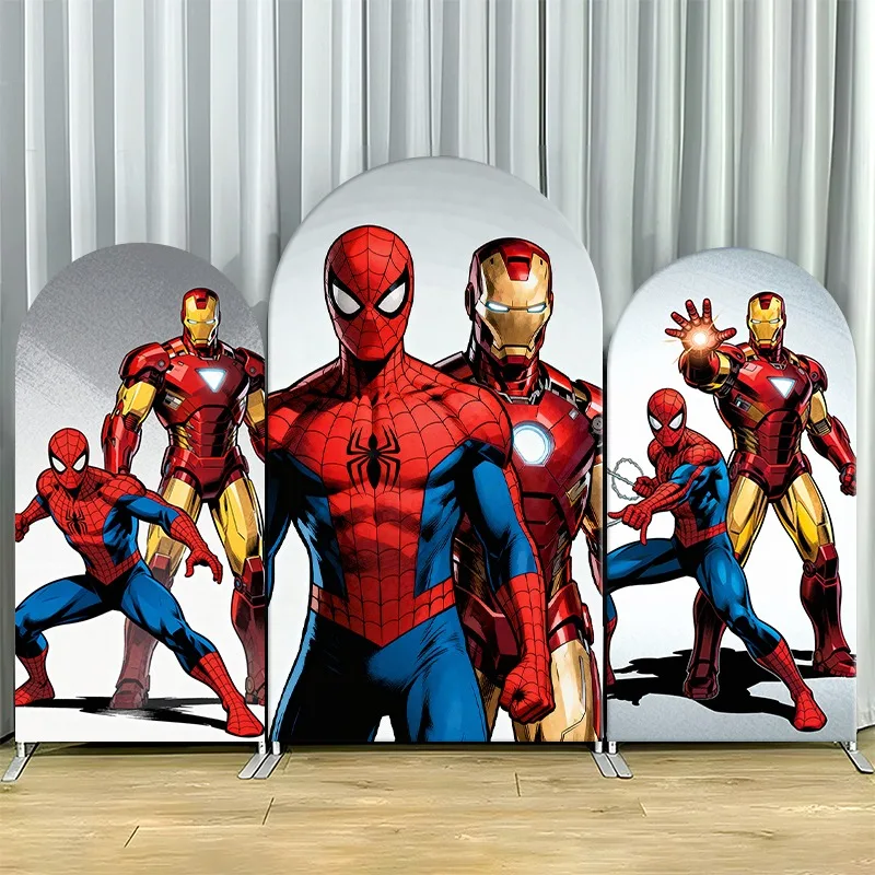 Arch Backdrop Cover Single Side Spider Man Iron Hero Superhero Party Decoration Photo Booth Background Props Event Supplies
Arch Backdrop Cover Single Side Spider Man Iron Hero Superhero Party Decoration Photo Booth Background Props Event Supplies