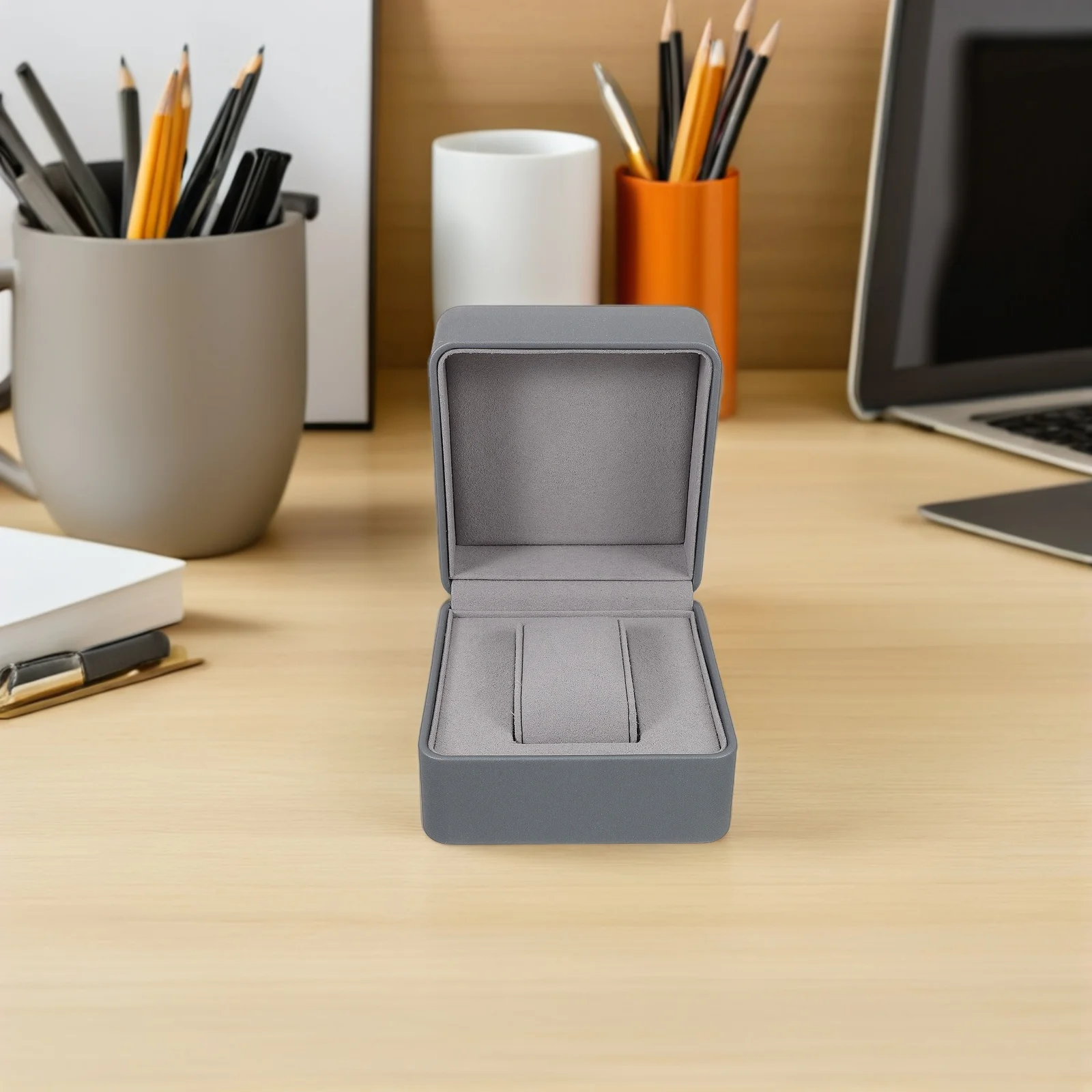 Watch Case Box Storage Organizer Men Ring Necklace Estuche Para Relojes Grey and Jewelry Holder Travel
Watch Case Box Storage Organizer Men Ring Necklace Estuche Para Relojes Grey and Jewelry Holder Travel