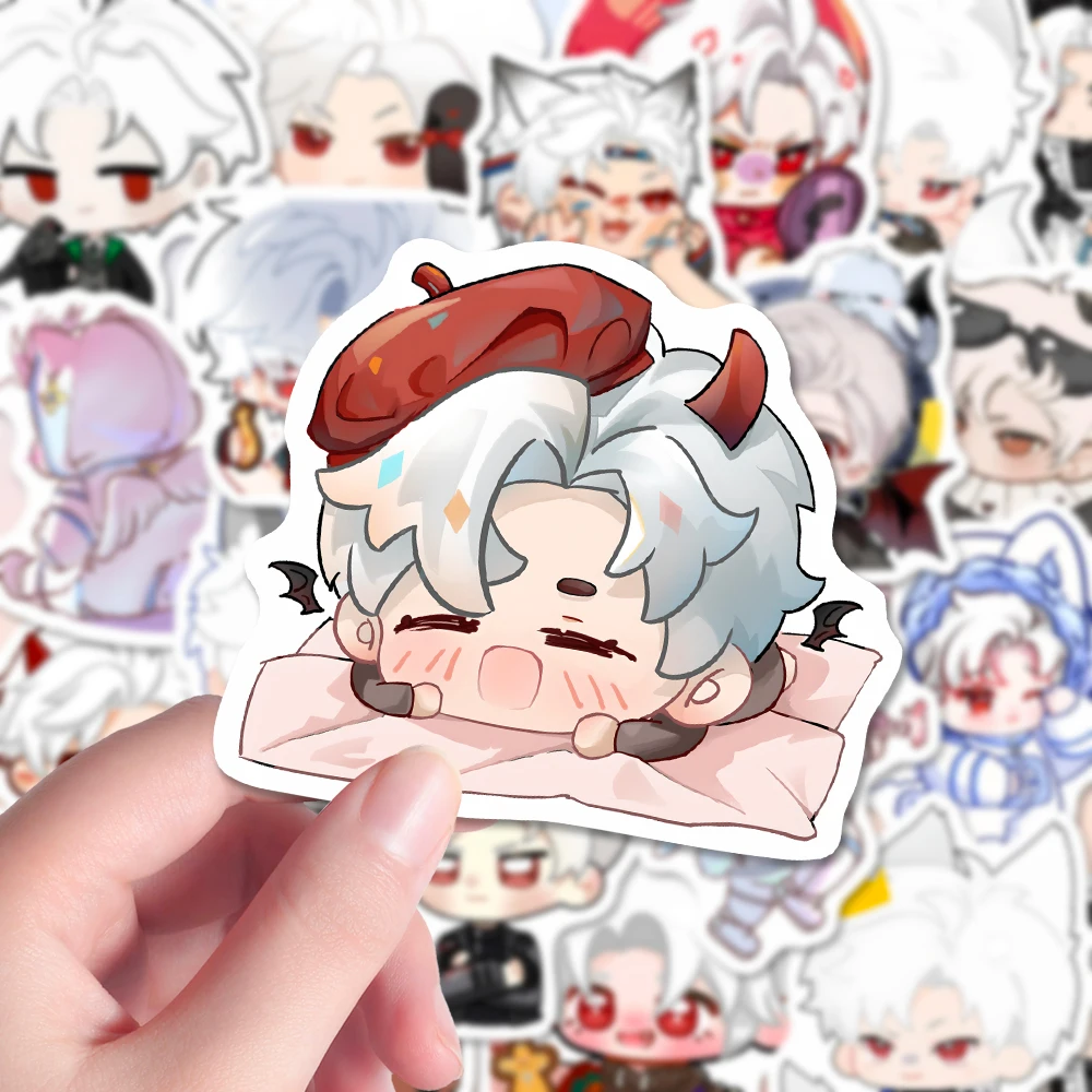 53pcs Anime Love and Deepspace Sylus Cosplay Cartoon Q Edition Paster Decals Tags DIY Cup Sticker Phone Decorate Xmas Gift
53pcs Anime Love and Deepspace Sylus Cosplay Cartoon Q Edition Paster Decals Tags DIY Cup Sticker Phone Decorate Xmas Gift