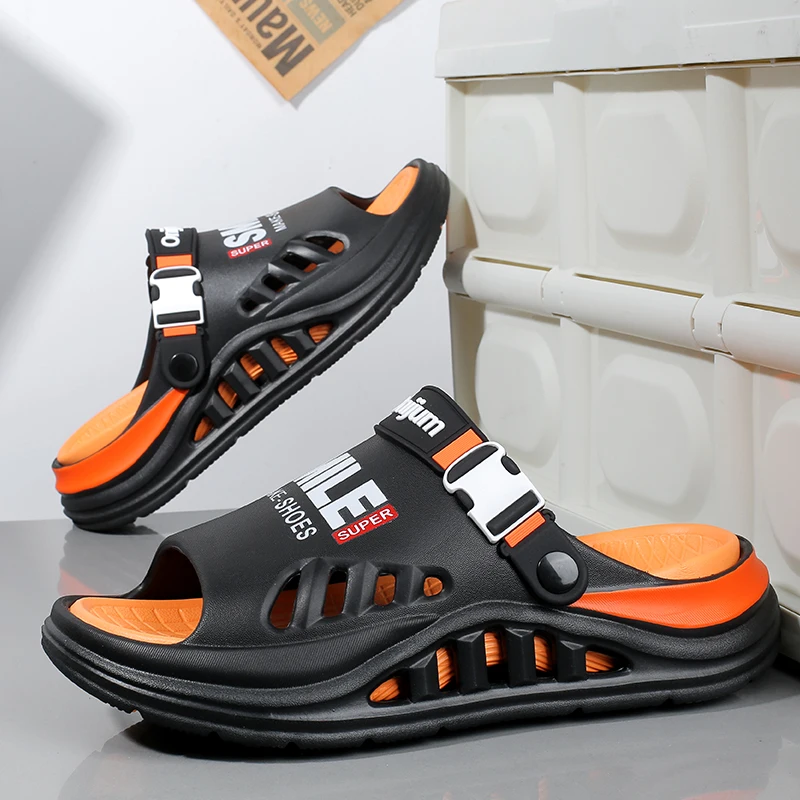 Summer Clogs Sandals 47 Men Clogs EVA Slippers Soft Sole Breathable Beach Slippers Men Home Slippers Outdoor Antiskid Slippers
Summer Clogs Sandals 47 Men Clogs EVA Slippers Soft Sole Breathable Beach Slippers Men Home Slippers Outdoor Antiskid Slippers