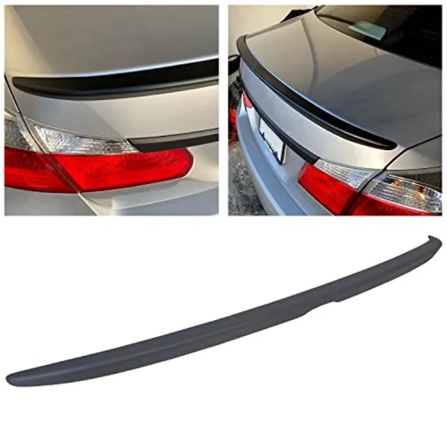 Задний спойлер-крыло на крышку багажника, совместимый с Honda Accord 4-дверный седан 2013-2017 годов, в заводском стиле, внешний задний спойлер-накладка на крышку багажника
Задний спойлер-крыло на крышку багажника, совместимый с Honda Accord 4-дверный седан 2013-2017 годов, в заводском стиле, внешний задний спойлер-накладка на крышку багажника