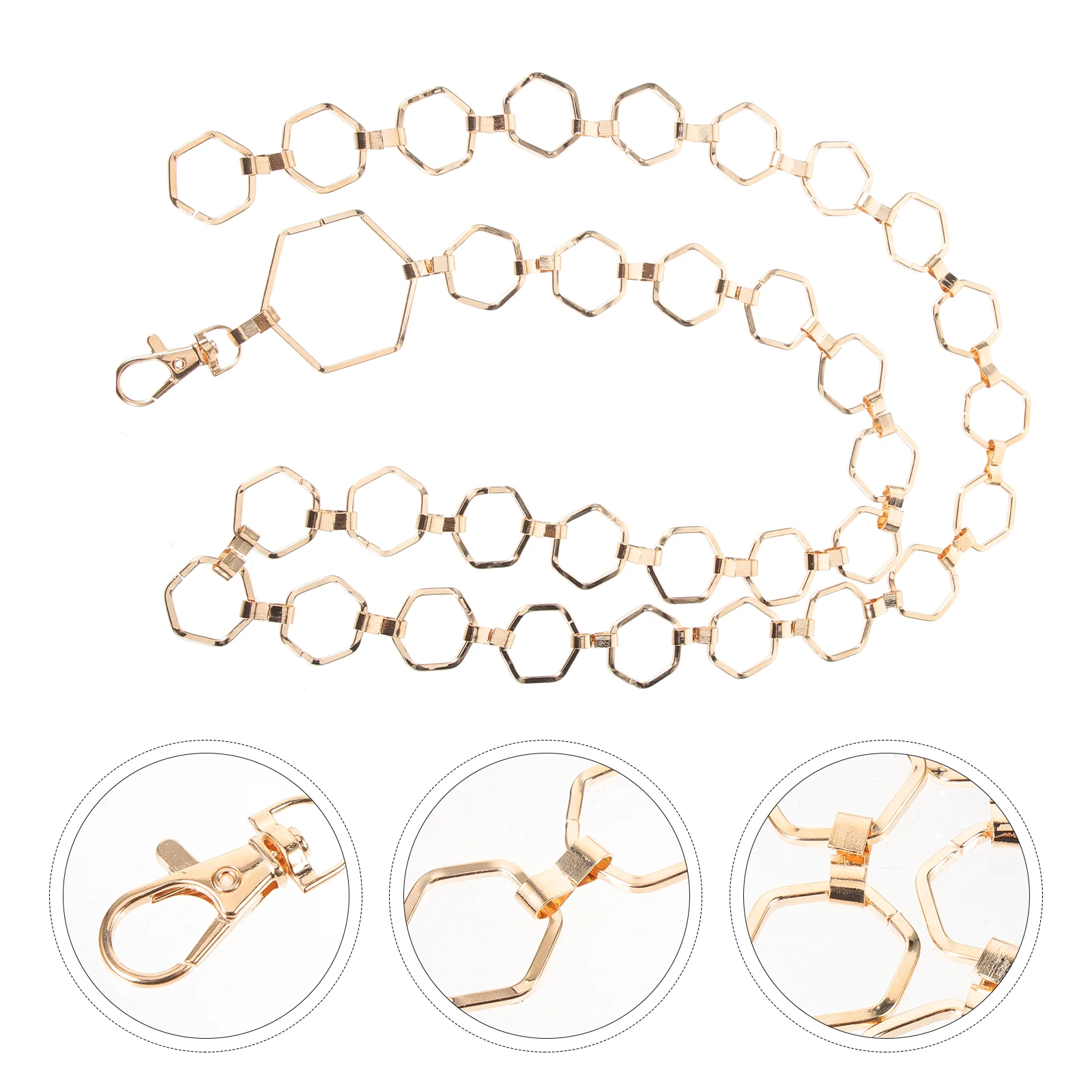 Hexagonal Metal Waist Chain Women Style Lightweight Comfortable Beach Party Body Chains Sexy Alloy Belly Jewelry
Hexagonal Metal Waist Chain Women Style Lightweight Comfortable Beach Party Body Chains Sexy Alloy Belly Jewelry