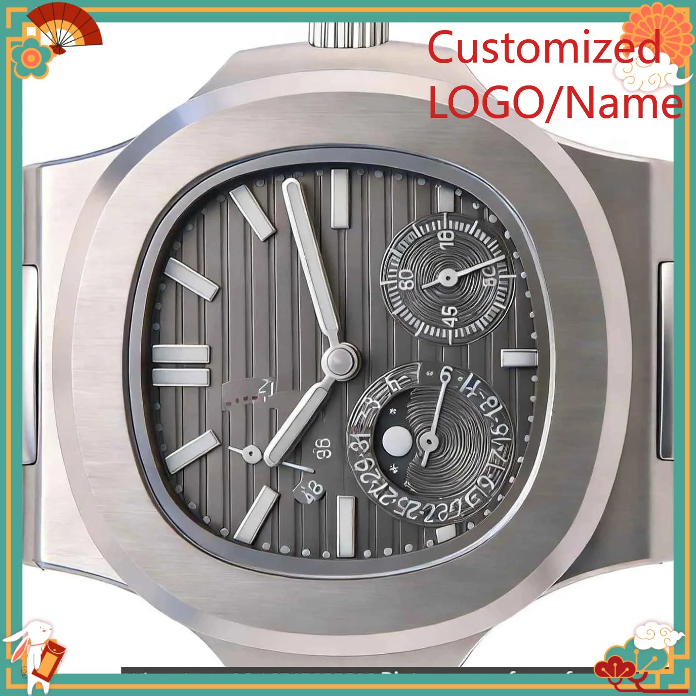 DONG Store 40mm Men Luxury Watch in 904L Steel Automatic Mechanical Movement Customized Watch
DONG Store 40mm Men Luxury Watch in 904L Steel Automatic Mechanical Movement Customized Watch