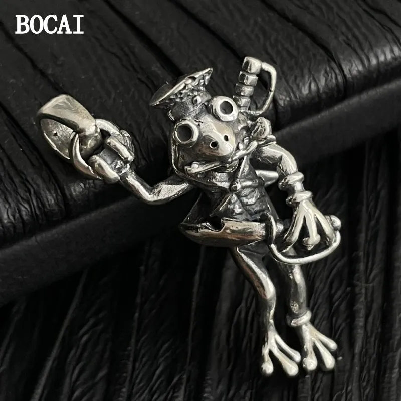 BOCAI Новый S925 Серебряный винтажный Модный индивидуальный Розовый Пиратский подвеска лягушка стиль пары
BOCAI Новый S925 Серебряный винтажный Модный индивидуальный Розовый Пиратский подвеска лягушка стиль пары