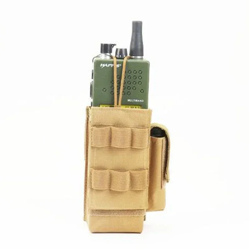 Tactical MOLLE Radio Bag Ammunition Bag Holder and Pistol Magazine Bag Walkie-talkie Adjustable Walkie-talkie Storage
Tactical MOLLE Radio Bag Ammunition Bag Holder and Pistol Magazine Bag Walkie-talkie Adjustable Walkie-talkie Storage