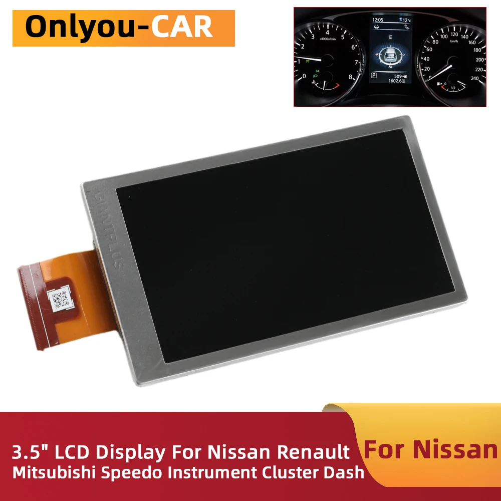 OEM LM1645A03 LCD Screen 3.5 inch for Nissan Renault for Mitsubihi Speedo Insturment Cluster Replacement LCD Display
OEM LM1645A03 LCD Screen 3.5 inch for Nissan Renault for Mitsubihi Speedo Insturment Cluster Replacement LCD Display