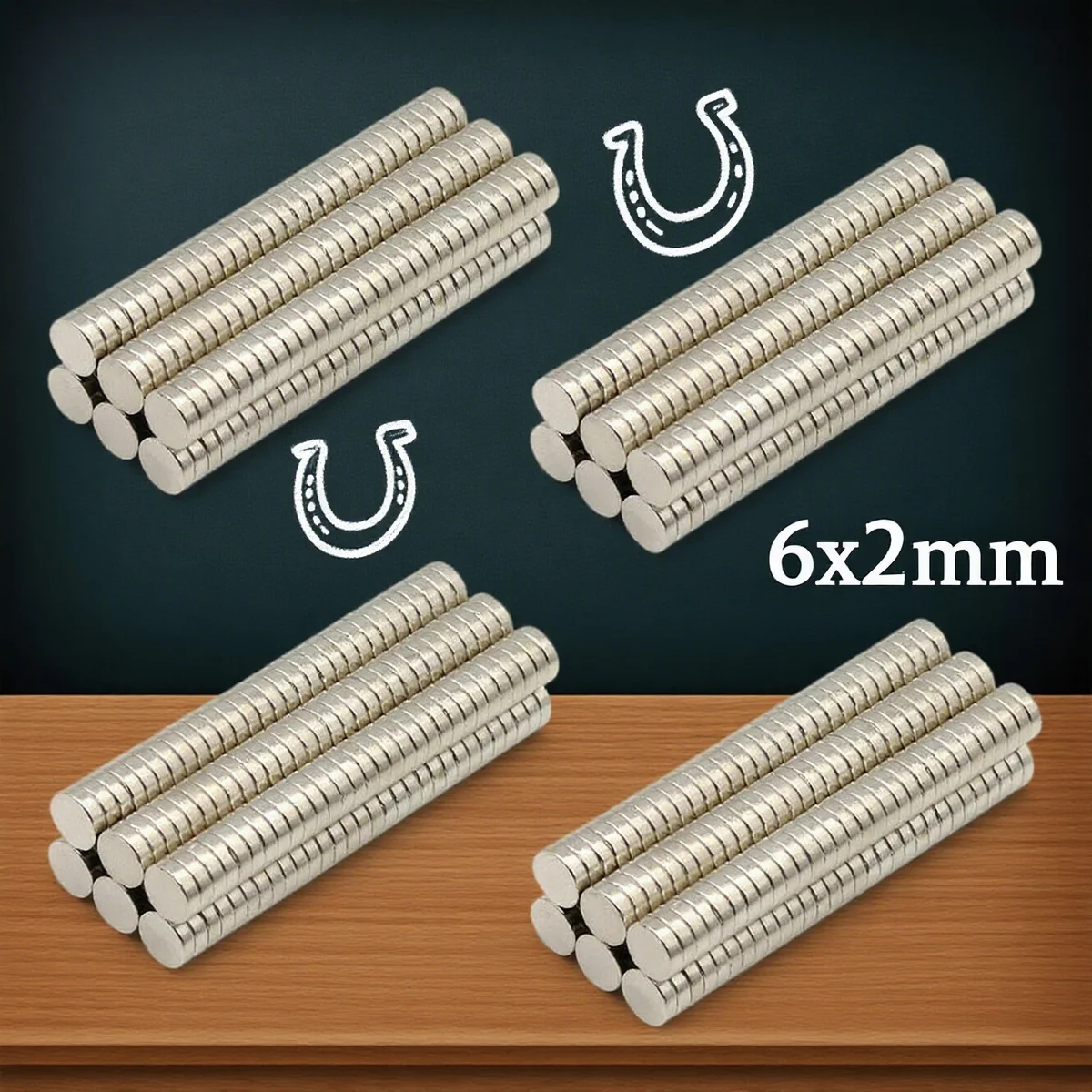 6x2mm Craft Magnets for Refrigerator Photo Display, Desktop Small Tools Organizing - Tidy and Traceless, Perfect for Crafters
6x2mm Craft Magnets for Refrigerator Photo Display, Desktop Small Tools Organizing - Tidy and Traceless, Perfect for Crafters