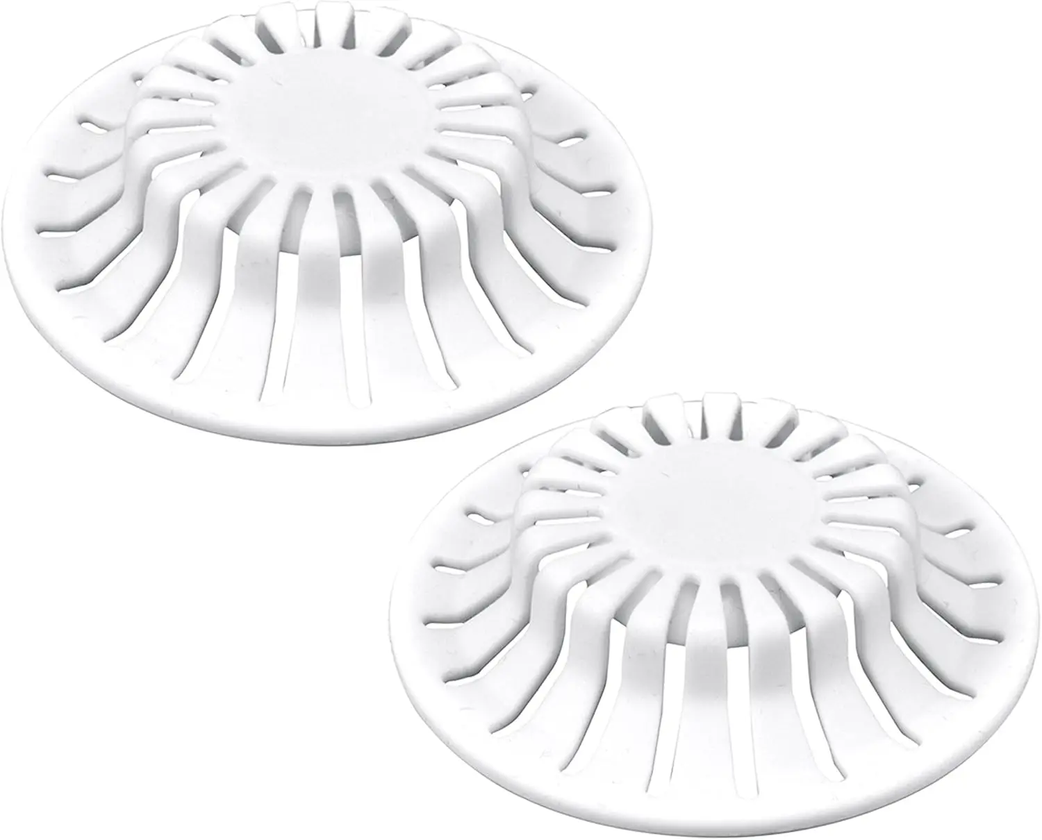 Bathroom Sink Suction Cup Hair Catcher Strainer for Pop-Up Stoppers, White 2 Pack
Bathroom Sink Suction Cup Hair Catcher Strainer for Pop-Up Stoppers, White 2 Pack