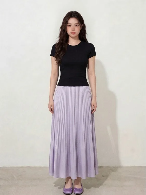 Slimming Effect Summer Knitted Set for plus Size Women High Waist Skirt And T-Shirt Two Piece Ensemble Fashionable Design
Slimming Effect Summer Knitted Set for plus Size Women High Waist Skirt And T-Shirt Two Piece Ensemble Fashionable Design