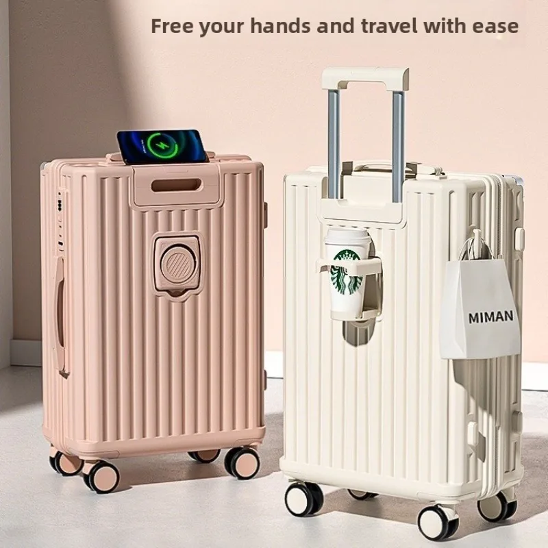 Lightweight 20 Inch Carry On Roller Luggage Large Capacity Suitcase for Men Airline Approved Travel Security Lockable Cabin Bag
Lightweight 20 Inch Carry On Roller Luggage Large Capacity Suitcase for Men Airline Approved Travel Security Lockable Cabin Bag