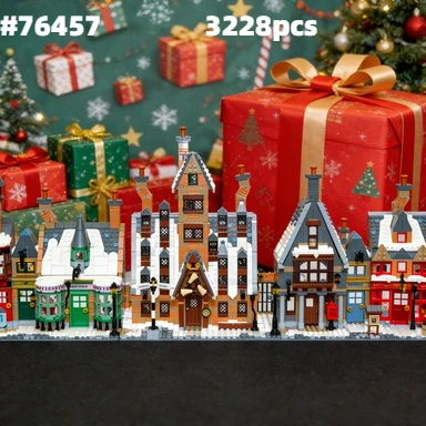 Набор игрушек Hogsmeade Village Assembly для детей и взрослых, совместимый с LEGO 76457
Набор игрушек Hogsmeade Village Assembly для детей и взрослых, совместимый с LEGO 76457