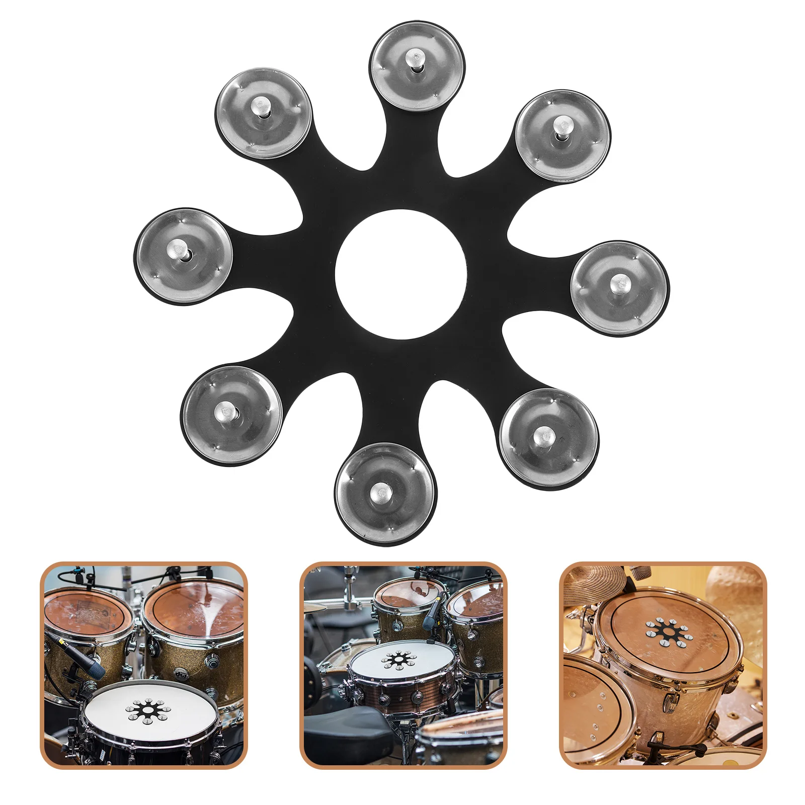Rings and Cymbals Hihat Tambourine Drum Accessory Stainless Steel for Drums Tambourines
Rings and Cymbals Hihat Tambourine Drum Accessory Stainless Steel for Drums Tambourines