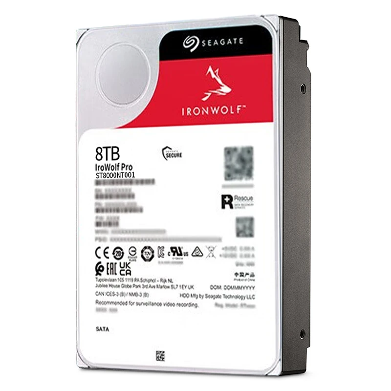 Новый жесткий диск Seagate IronWolf Pro ST8000NT001, 7200 об/мин, 256 МБ, SATA, 6 Гбит/с, 8 ТБ, 3,5 дюйма
Новый жесткий диск Seagate IronWolf Pro ST8000NT001, 7200 об/мин, 256 МБ, SATA, 6 Гбит/с, 8 ТБ, 3,5 дюйма