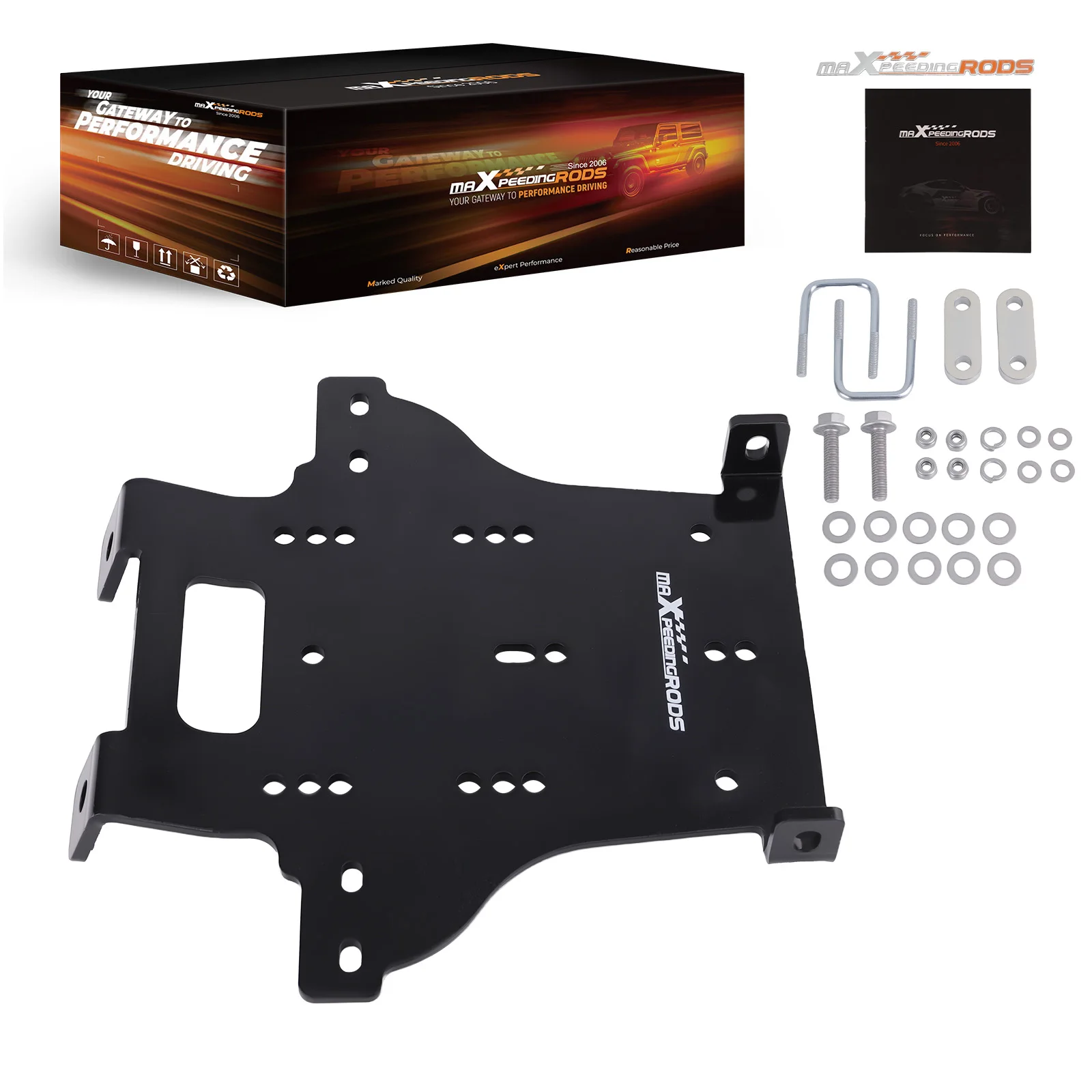 Heavy-Duty Steel ATV Winch Mounting Bracket for Honda TRX500 Foreman and TRX500
Heavy-Duty Steel ATV Winch Mounting Bracket for Honda TRX500 Foreman and TRX500