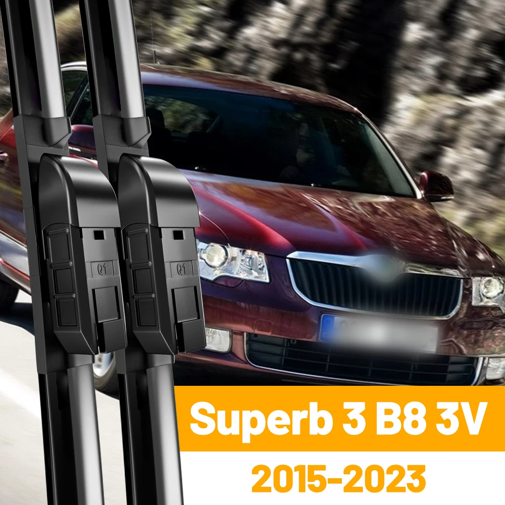 Front Wiper Blade For Skoda Superb 3 B8 3V 2015 - 2023 Sedan Combi Windshield Windscreen Brush Window 26"18" 2016 2017 2018 2019
Front Wiper Blade For Skoda Superb 3 B8 3V 2015 - 2023 Sedan Combi Windshield Windscreen Brush Window 26"18" 2016 2017 2018 2019