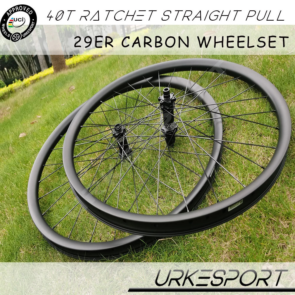 29er MTB Carbon Wheels 40T Ratchet Tubeless Koozer 350 Straight Pillar1423 Pull 6 Bolt UCI Approved Mountain Bicycle Wheelset 29
29er MTB Carbon Wheels 40T Ratchet Tubeless Koozer 350 Straight Pillar1423 Pull 6 Bolt UCI Approved Mountain Bicycle Wheelset 29