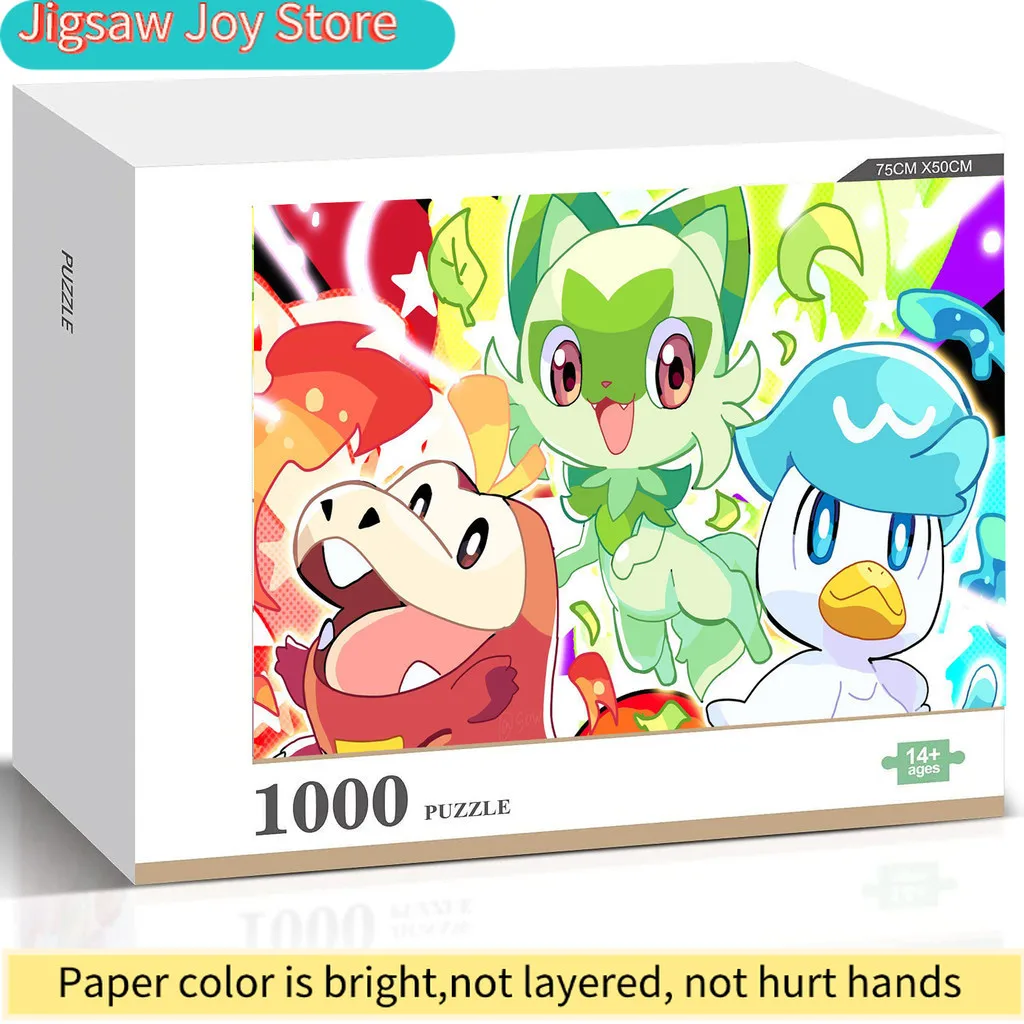 Пазл Pokémon Scarlet and Violet, развивающая творческая игрушка, семейная игра, подарок
Пазл Pokémon Scarlet and Violet, развивающая творческая игрушка, семейная игра, подарок