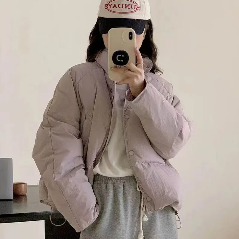 Down Cotton Jacket Women's Short 2023 Korean Solid Fashionable Bread Jacket Warm Winter Jacket Cotton Jacket Trend Down Woman
Down Cotton Jacket Women's Short 2023 Korean Solid Fashionable Bread Jacket Warm Winter Jacket Cotton Jacket Trend Down Woman