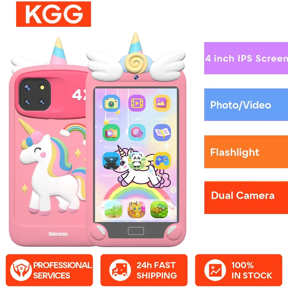 Large Screen 4.0'' Kids Smart Phone Toys Cartoon Baby Mobile MP3 Player Digital Camera for Girls Boys Birthday Christmas Gifts
Large Screen 4.0'' Kids Smart Phone Toys Cartoon Baby Mobile MP3 Player Digital Camera for Girls Boys Birthday Christmas Gifts