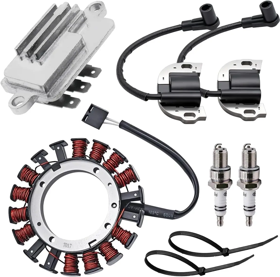 15 AMP Stator Charging Coil 59031-7017 Fit for Kawasaki FR541V FR600V FR651V FR691V FR730V FS481V FS541V FS600V FS651V FS691V FS
15 AMP Stator Charging Coil 59031-7017 Fit for Kawasaki FR541V FR600V FR651V FR691V FR730V FS481V FS541V FS600V FS651V FS691V FS