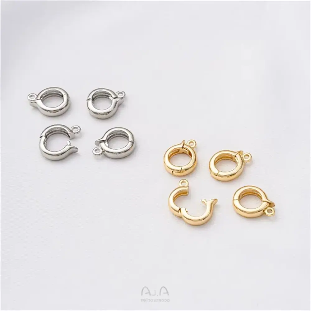 14K Gold Wrapped Circular Versatile Pearl Clasp Connection Closure Pendant Clasp Handmade DIY Jewelry Clasp Accessories
14K Gold Wrapped Circular Versatile Pearl Clasp Connection Closure Pendant Clasp Handmade DIY Jewelry Clasp Accessories
