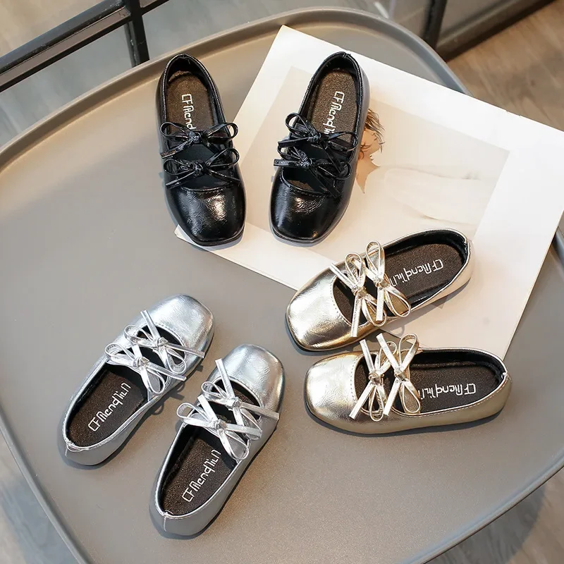 Spring Autumn Kids Soft-Soled Mary Jane Shoes Girls Shallow Mouth Loafers Ladies Everyday Children Bow Princess Leather Shoes
Spring Autumn Kids Soft-Soled Mary Jane Shoes Girls Shallow Mouth Loafers Ladies Everyday Children Bow Princess Leather Shoes