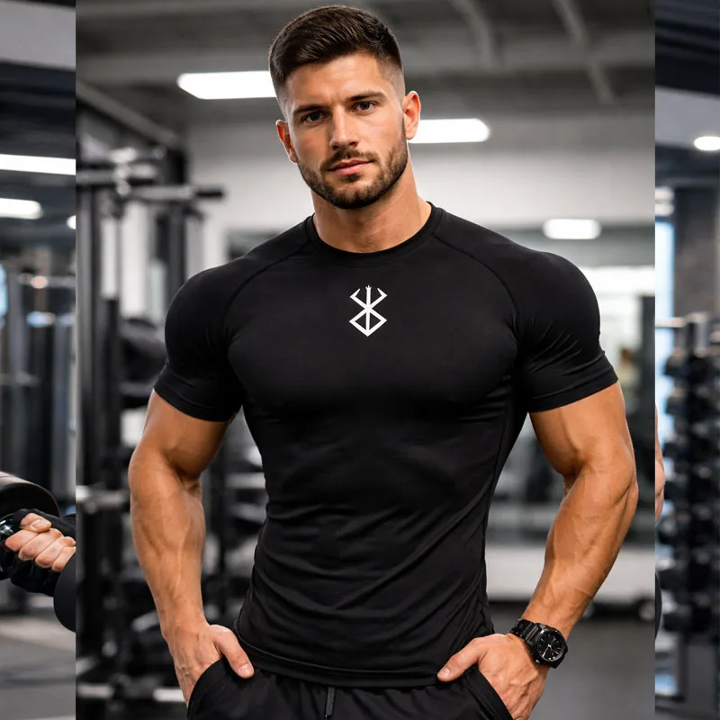 Мужская футболка для спортзала, компрессионная футболка с коротким рукавом для бега, быстросохнущая футболка Rashgarda MMA, базовая футболка для тренировок, спортивная одежда, спортивные костюмы для бега
Мужская футболка для спортзала, компрессионная футболка с коротким рукавом для бега, быстросохнущая футболка Rashgarda MMA, базовая футболка для тренировок, спортивная одежда, спортивные костюмы для бега