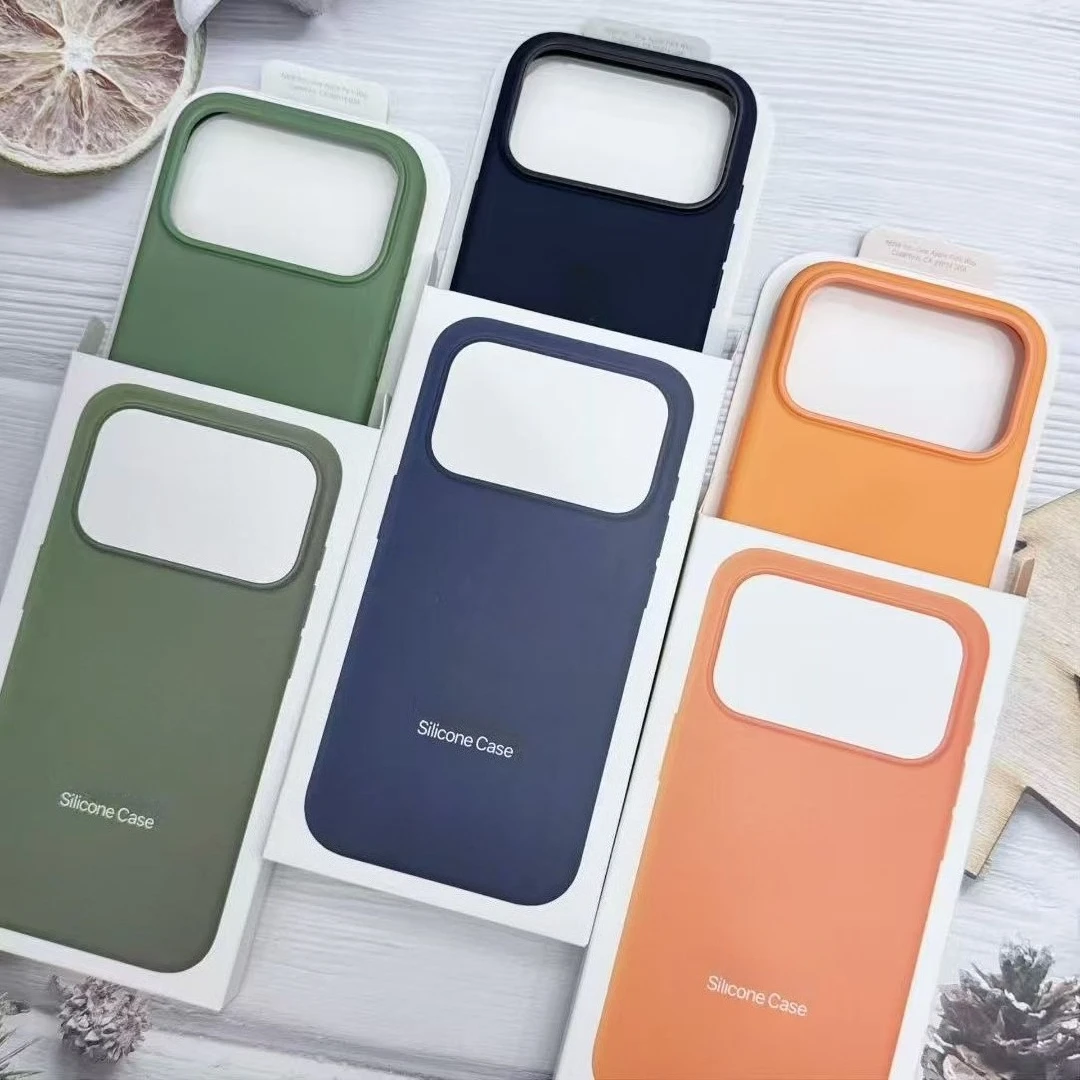 Original 1:1 Liquid Silicone Magnetic Case for IPhone17 Pro Max 17Pro 17 AI Button Animation for Magsafe Wireless Charge Cover
Original 1:1 Liquid Silicone Magnetic Case for IPhone17 Pro Max 17Pro 17 AI Button Animation for Magsafe Wireless Charge Cover