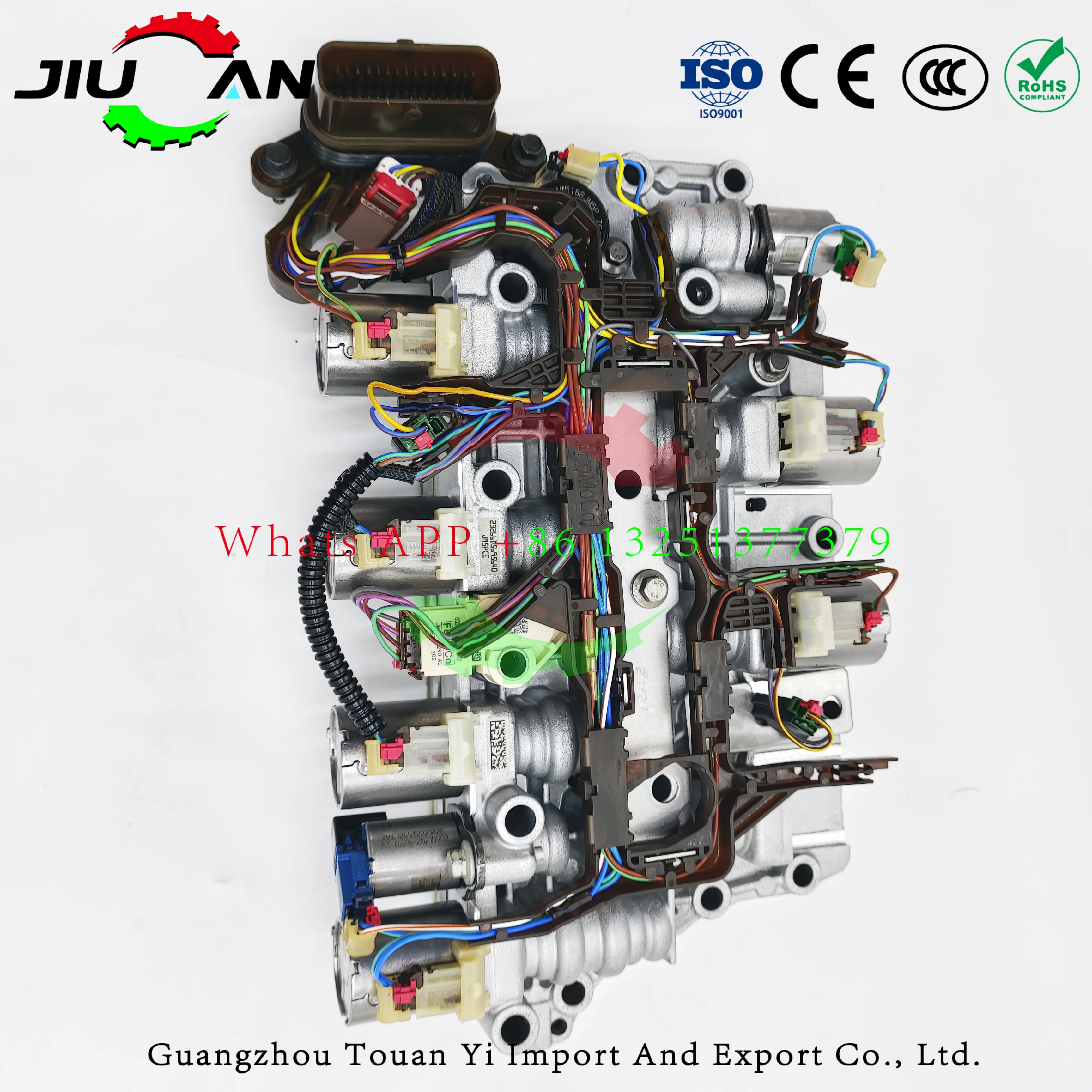 Solenoids Wiring Harness Included 8F35 8F40 8F24 8-SPEED Automatic Transmission Valve Body For FORD
Solenoids Wiring Harness Included 8F35 8F40 8F24 8-SPEED Automatic Transmission Valve Body For FORD
