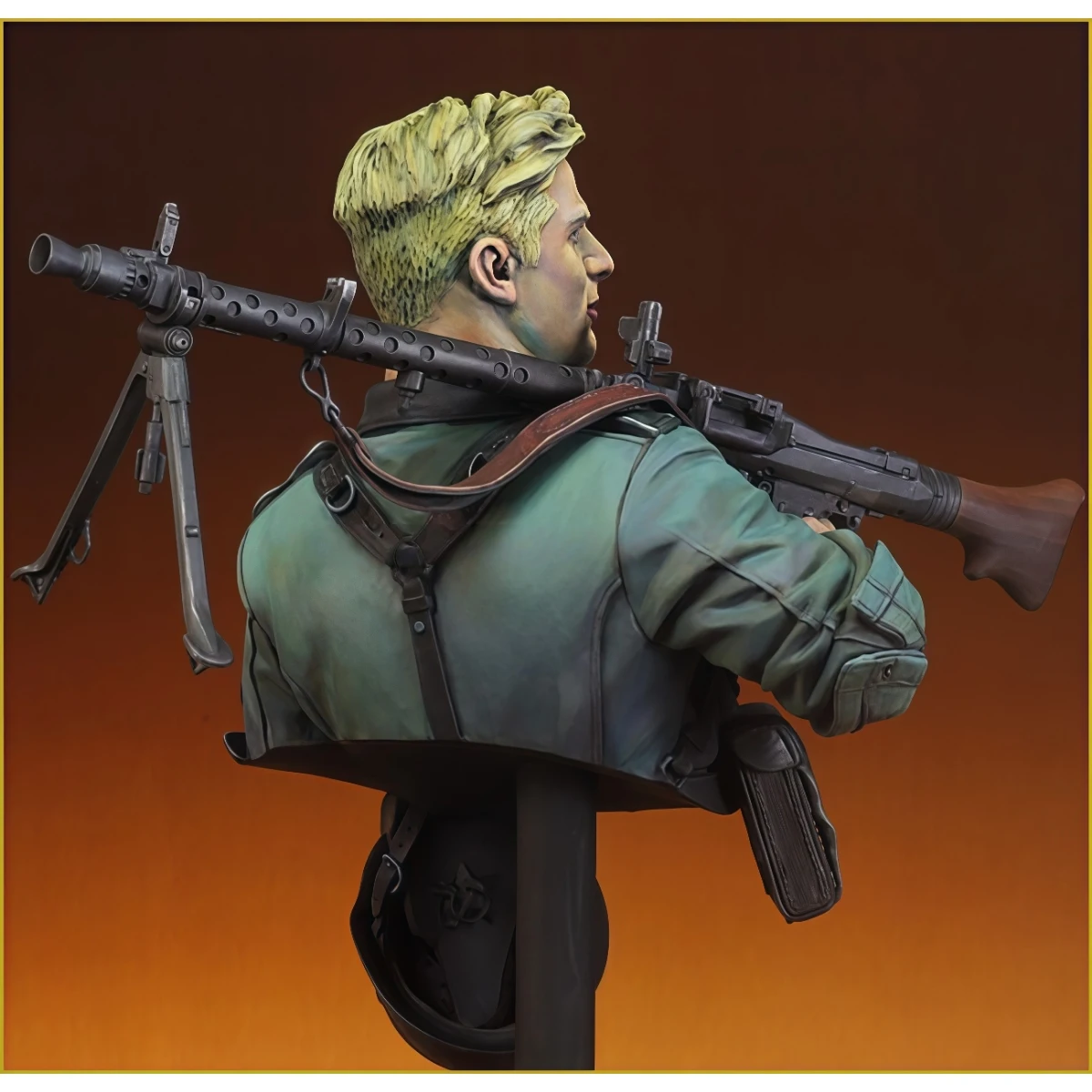 1/10 resin unpainted model kit, military theme, German MG34 machine gunner unassembled and unpainted GK, 1815X
1/10 resin unpainted model kit, military theme, German MG34 machine gunner unassembled and unpainted GK, 1815X