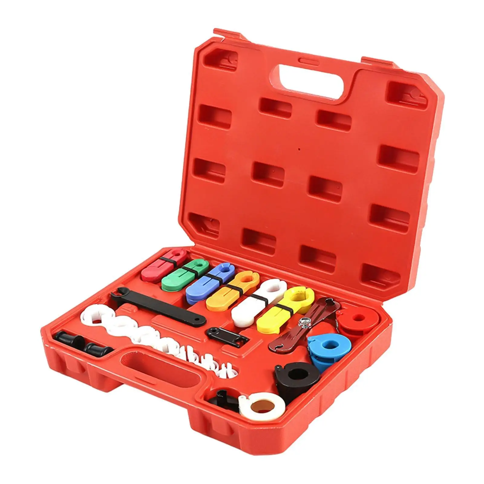 22 Pieces A/C Fuel Line Disconnect Tool Set Accessory Wear Resistant Quick
22 Pieces A/C Fuel Line Disconnect Tool Set Accessory Wear Resistant Quick