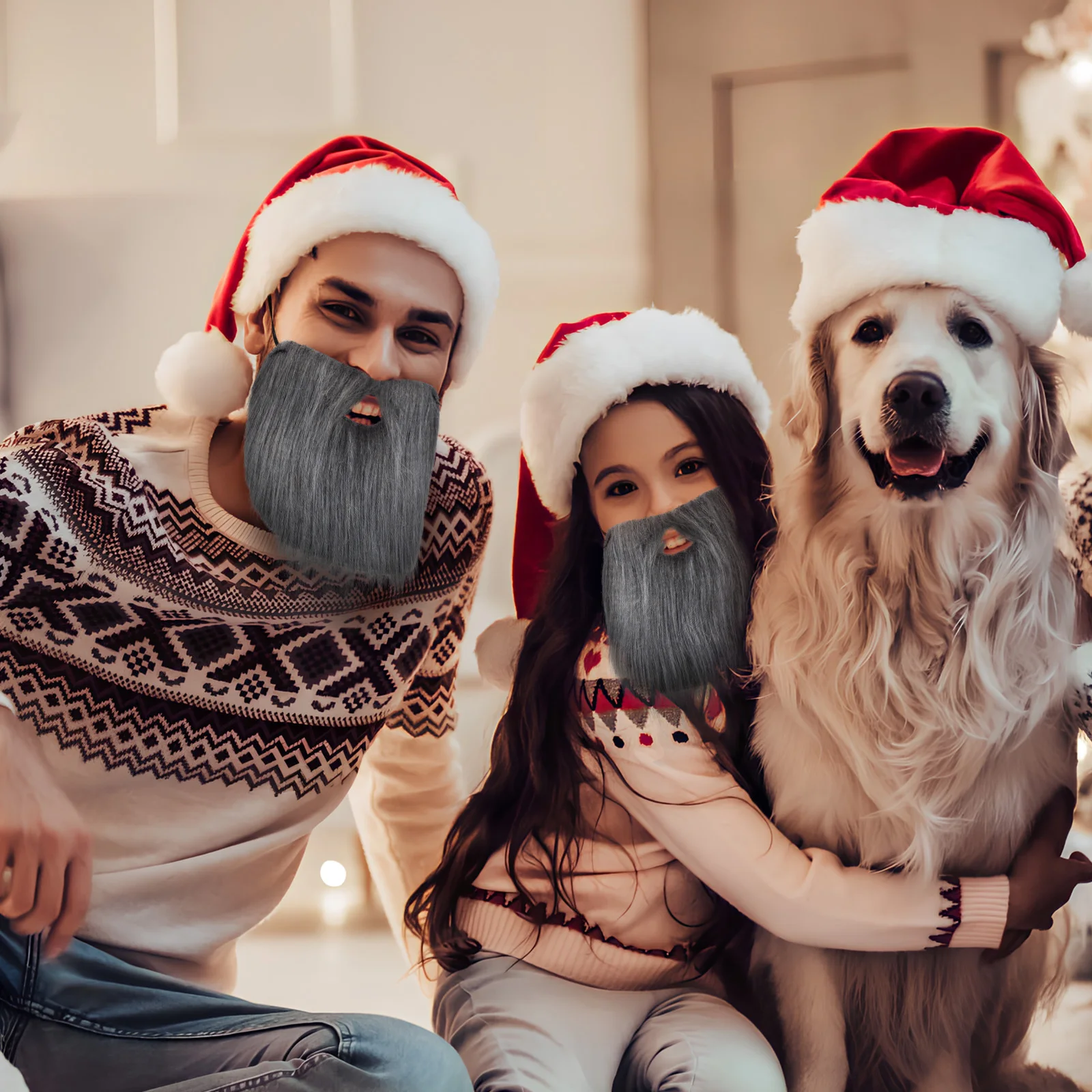 Santa Claus Fake Beard Realistic Costume Beard Soft Comfortable Adjustable Strap Christmas Party Supplies Cosplay
Santa Claus Fake Beard Realistic Costume Beard Soft Comfortable Adjustable Strap Christmas Party Supplies Cosplay