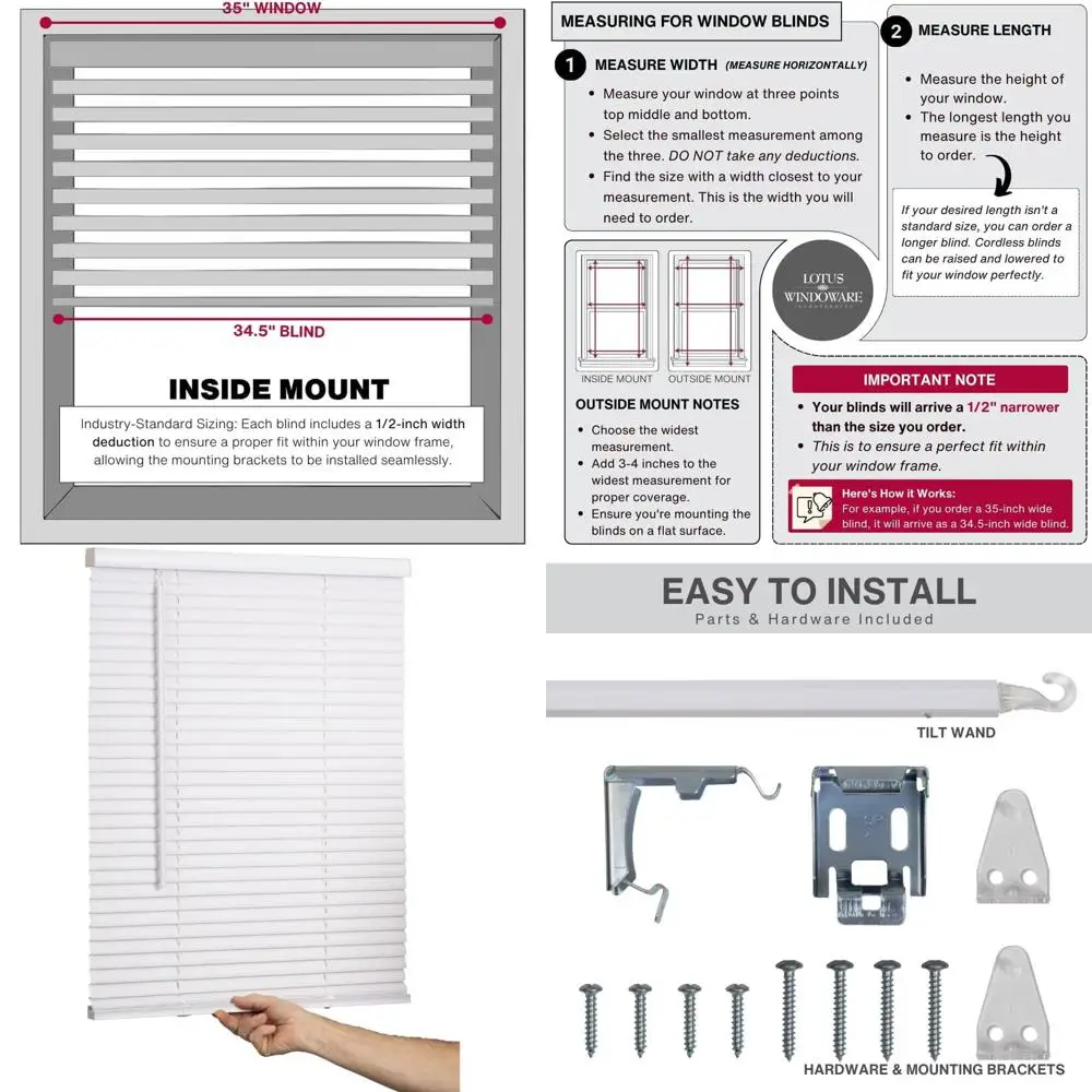 1 виниловая мини-жалюзи, 35 см (ширина) x 72 см (длина), белая — светофильтрующая для окон и межкомнатных дверей
1 виниловая мини-жалюзи, 35 см (ширина) x 72 см (длина), белая — светофильтрующая для окон и межкомнатных дверей