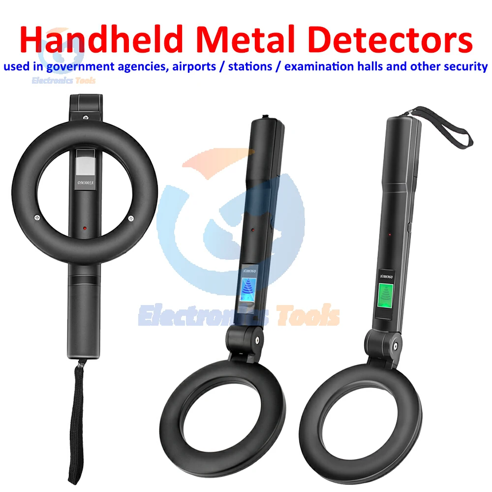 DM3005A/DM3005B Professional Handheld Metal Detectors Green/Blue LCD Screen Metal Scanner Safety Inspector Pinpointer Alarm
DM3005A/DM3005B Professional Handheld Metal Detectors Green/Blue LCD Screen Metal Scanner Safety Inspector Pinpointer Alarm