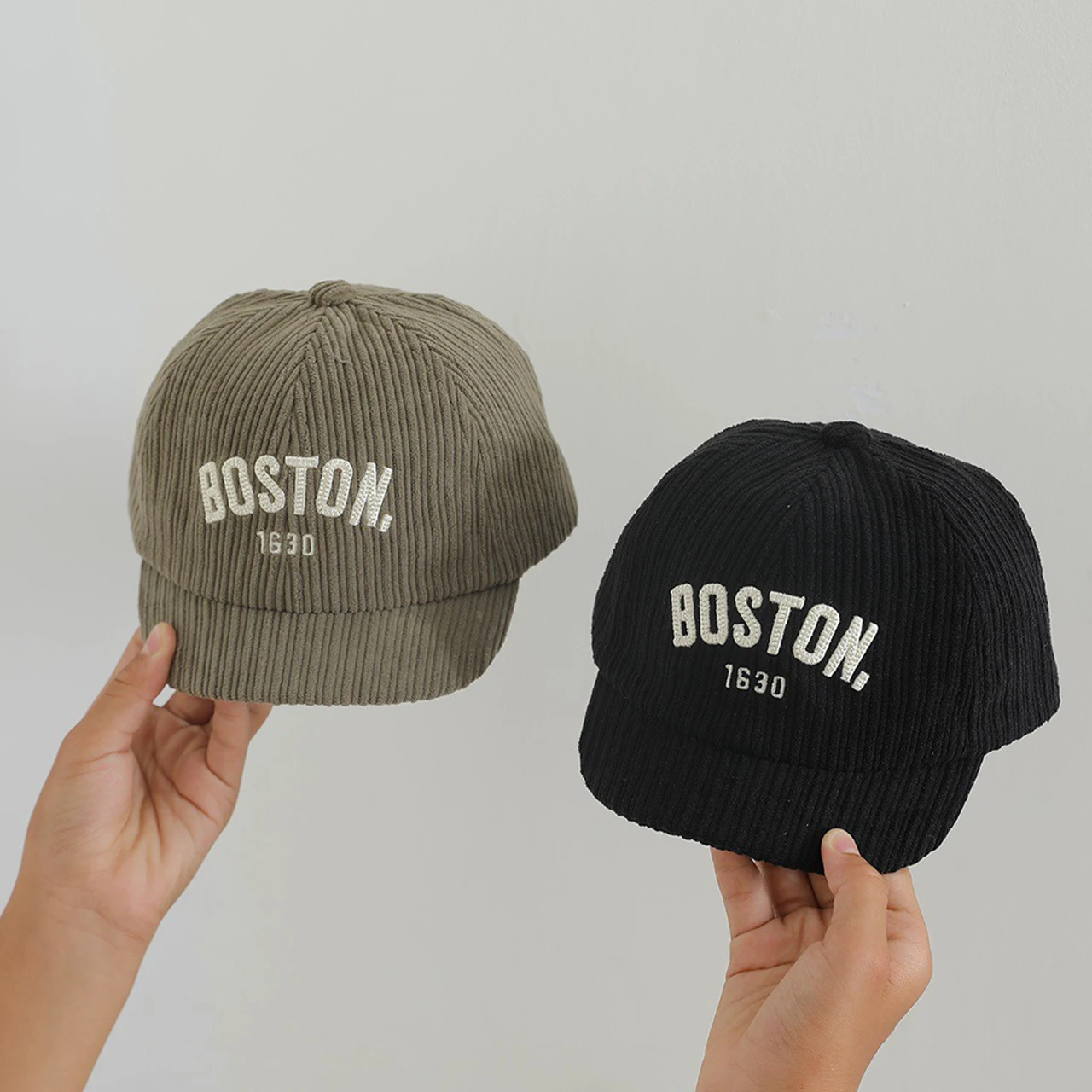 Autumn Corduroy Duck Tongue Cap Letter Embroidered Toddler Peaked Hat Fashion Short Brim Baseball Caps 1-2Year Baby Sun Visors
Autumn Corduroy Duck Tongue Cap Letter Embroidered Toddler Peaked Hat Fashion Short Brim Baseball Caps 1-2Year Baby Sun Visors