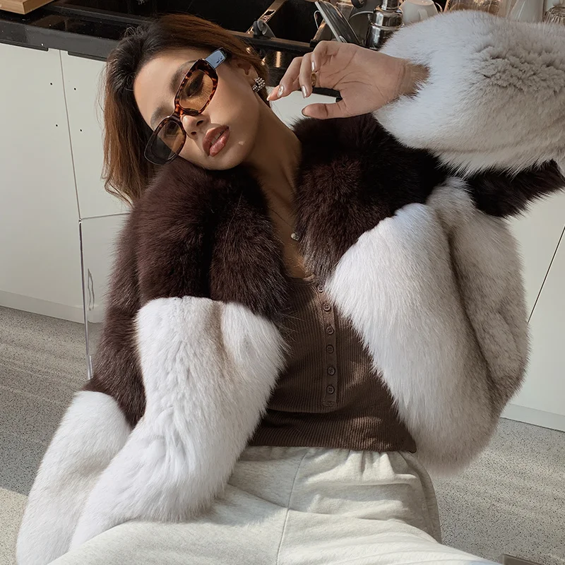 Imported European Fashion and American Blue Fox Fur Coat Winter Women Bat Sleeved Real Fur Coat Natural Fox Fur Jacket Ins
Imported European Fashion and American Blue Fox Fur Coat Winter Women Bat Sleeved Real Fur Coat Natural Fox Fur Jacket Ins