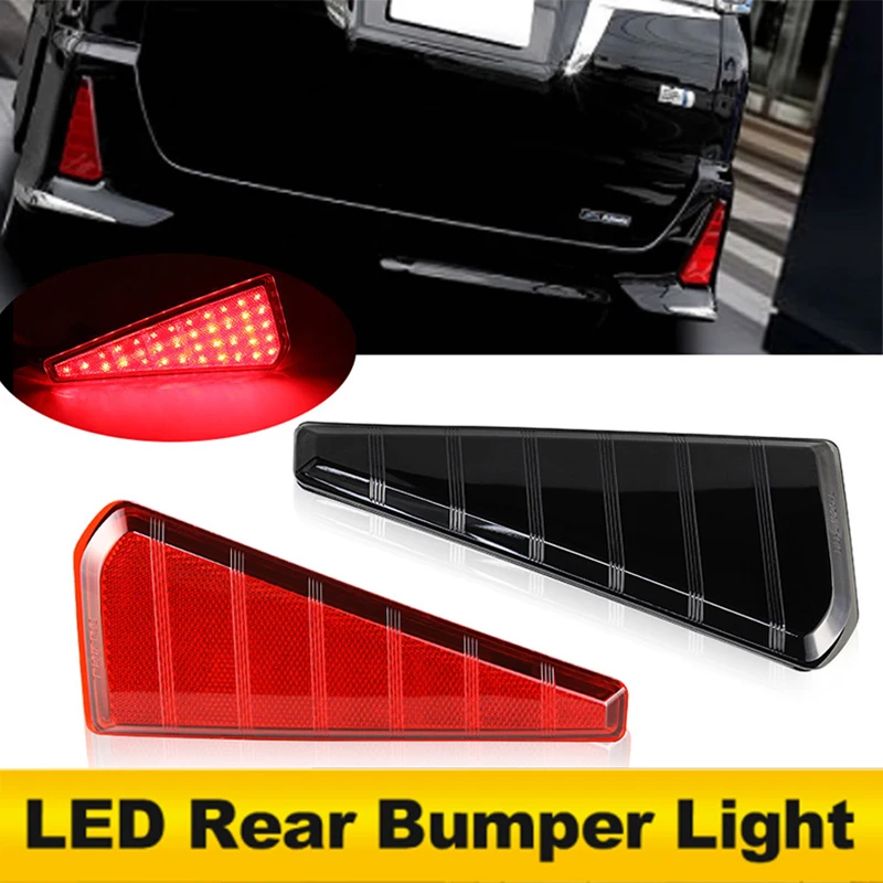 2 шт. для Toyota Noah Voxy 14-18 светодиодный отражатель заднего бампера, стоп-сигнал дальнего света, противотуманная задняя противотуманная сигнальная лампа, автомобильные аксессуары
2 шт. для Toyota Noah Voxy 14-18 светодиодный отражатель заднего бампера, стоп-сигнал дальнего света, противотуманная задняя противотуманная сигнальная лампа, автомобильные аксессуары